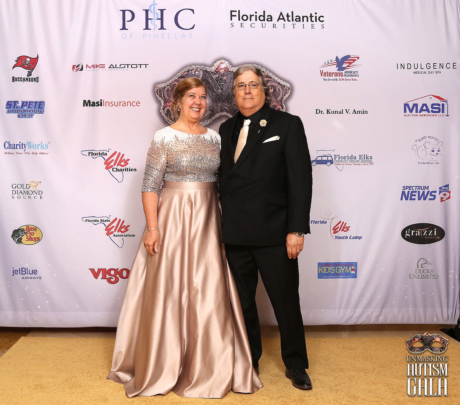 2022 Unmasking Autism Gala (Step/Repeat)