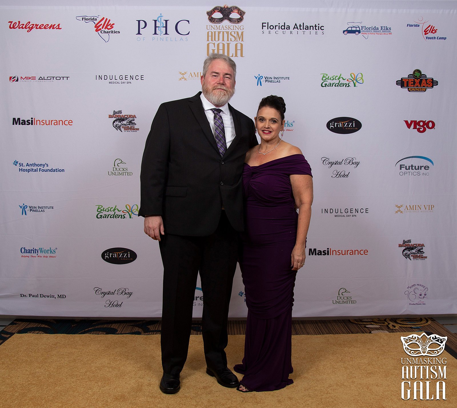 2023 Unmasking Autism Gala (Step/Repeat)