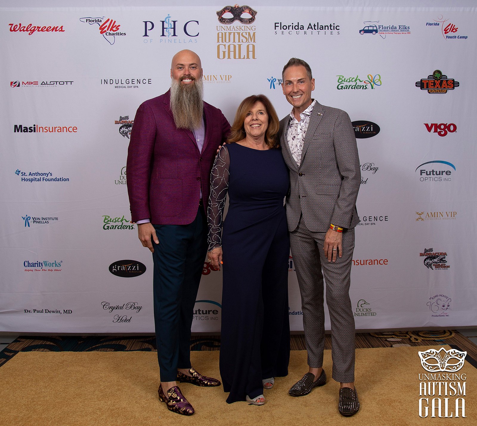 2023 Unmasking Autism Gala (Step/Repeat)